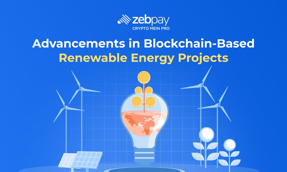 Blockchain technology is proving to be a valuable tool in advancing renewable energy projects by addressing challenges.