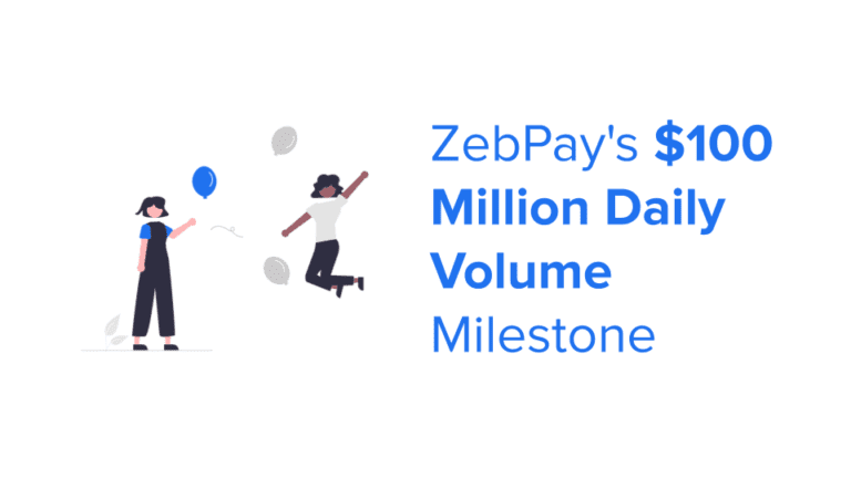 ZebPay’s $100 Million Daily Volume Milestone