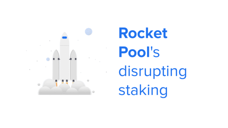 Rocket Pool’s disrupting staking