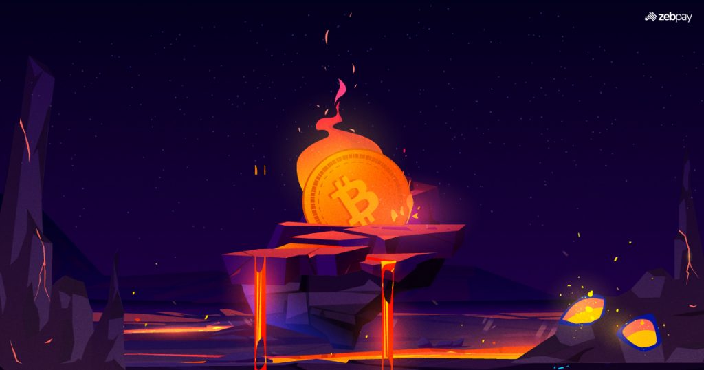 What does burning crypto mean