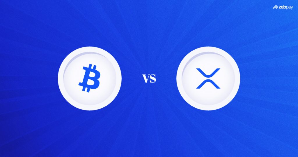 Bitcoin (BTC) vs. Ripple (XRP)