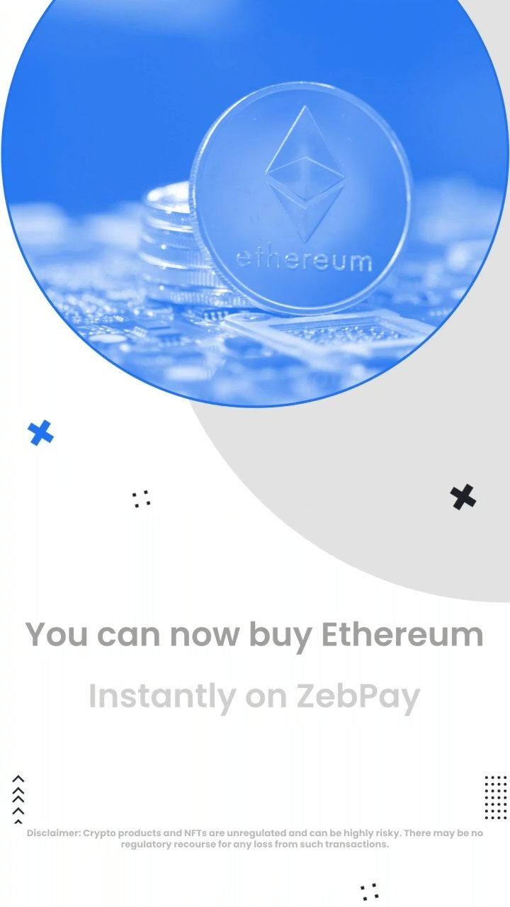 How To Buy Ethereum In India | ZebPay India
