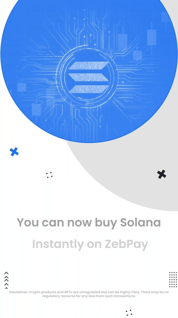 How To Buy Solana (SOL) In India | ZebPay