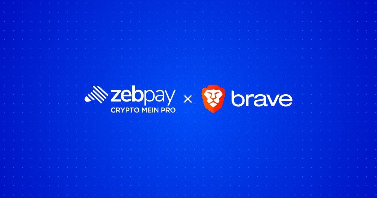 ZebPay Partnering With Brave Browser