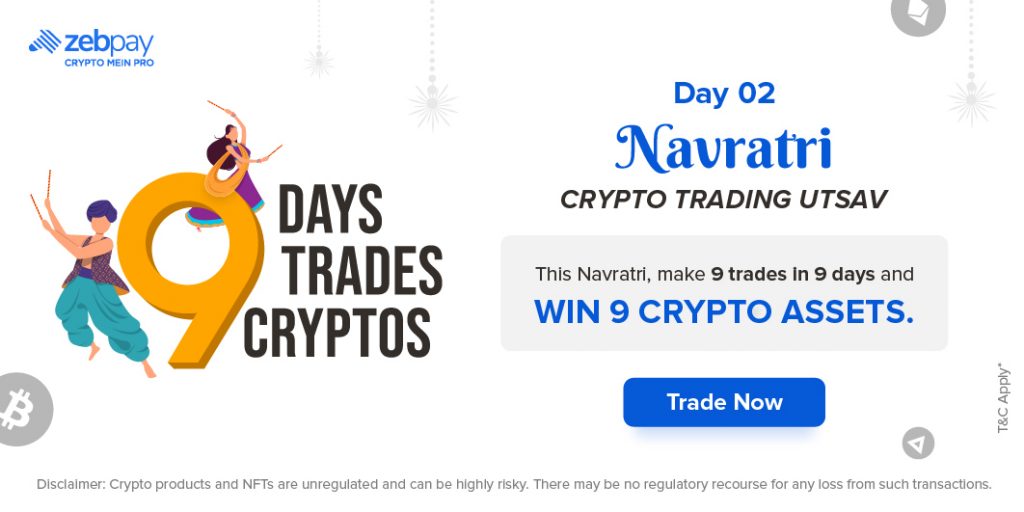 Navratri Crypto Banner Day 02