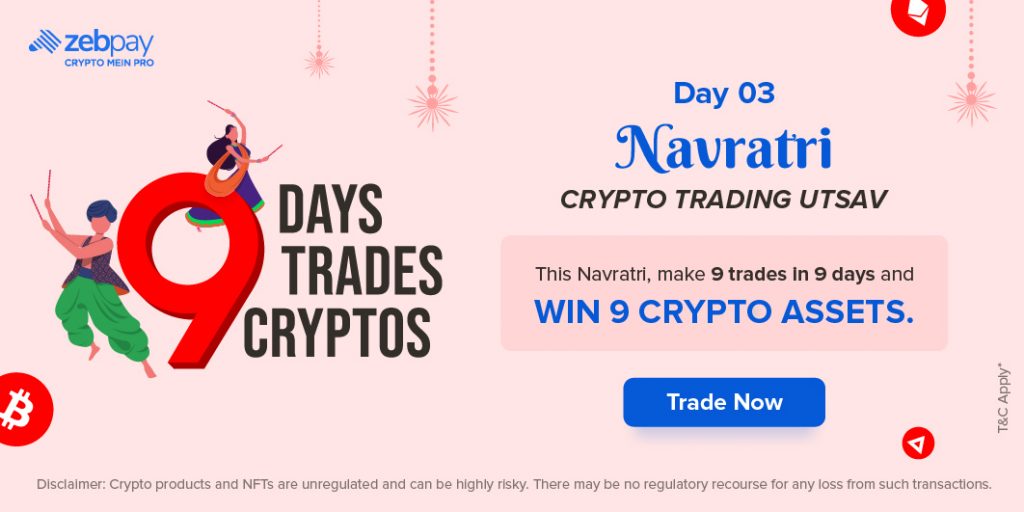 Navratri Crypto Banner Day 03