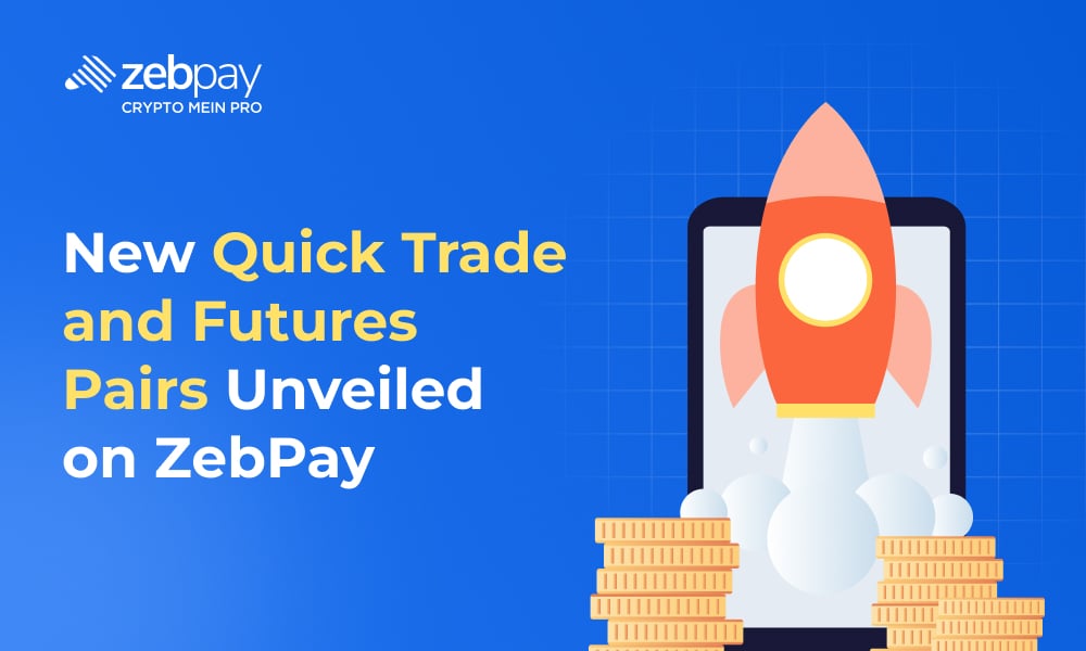 New Quick Trade and Futures Pairs Unveiled on ZebPay