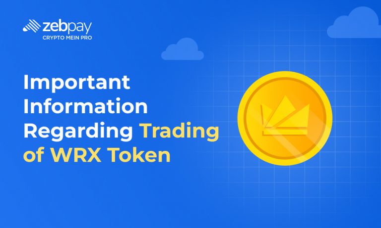 Important Information Regarding Trading of WRX Token