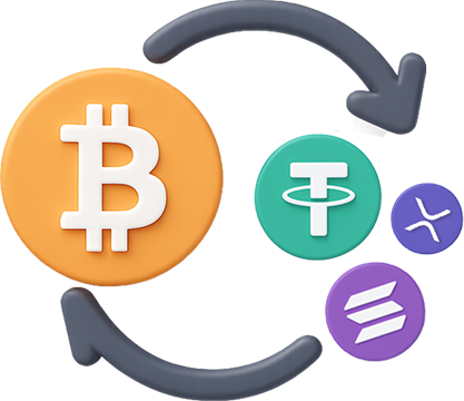 Crypto to Crypto Conversion Icon