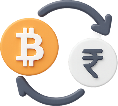 Crypto to Fiat Conversion Icon