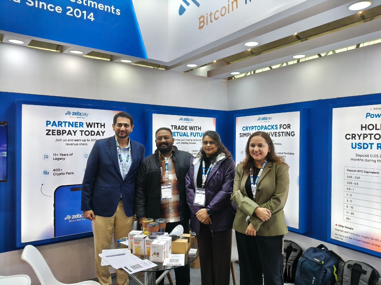 ZebPay at Finbrdige Delhi 2025