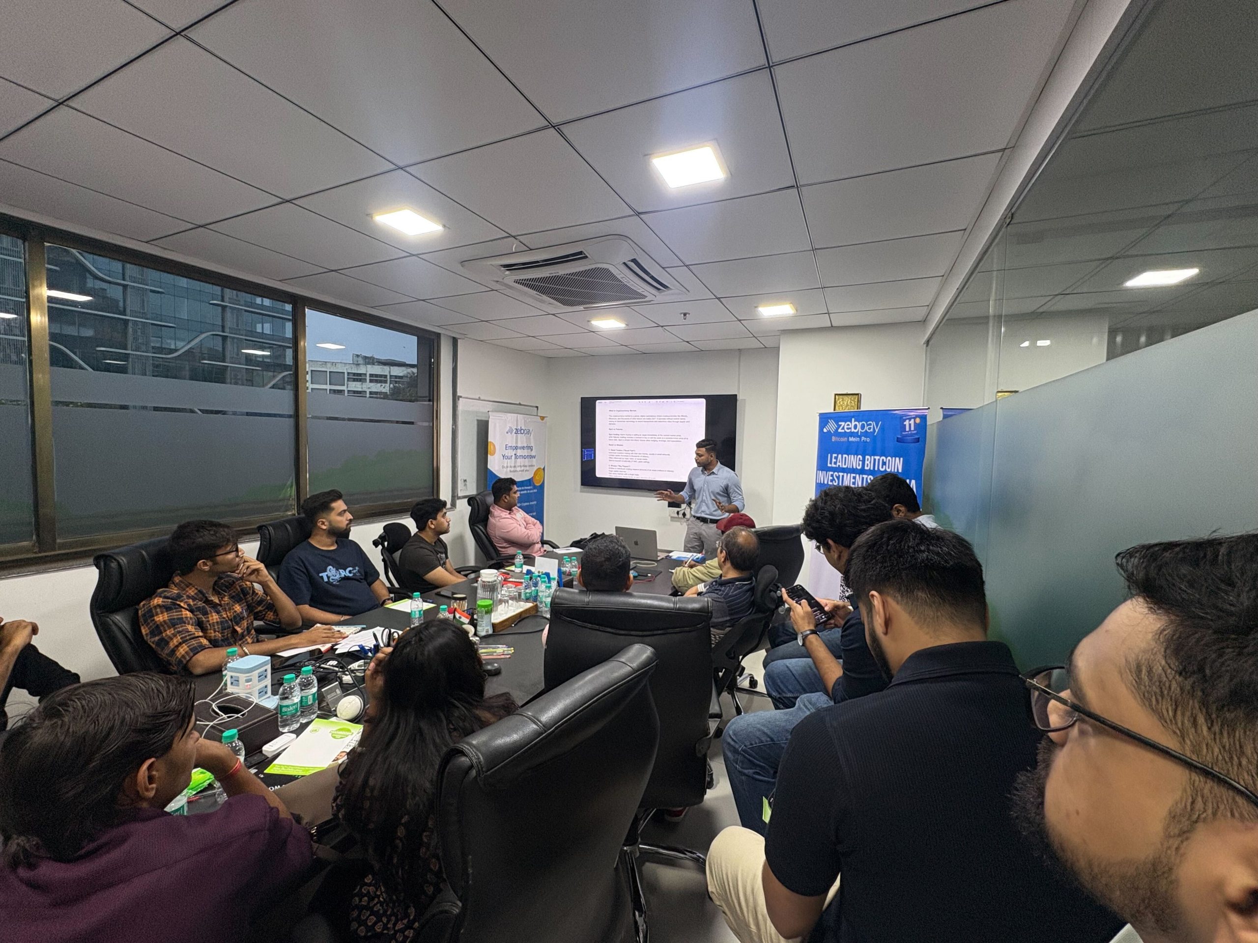 ZebPay hosted Traders Masterclass
