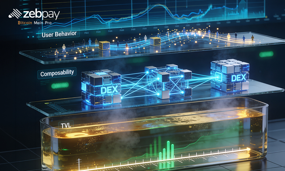 DeFi Adoption Metrics: TVL, Composability & User Behaviour Over Time