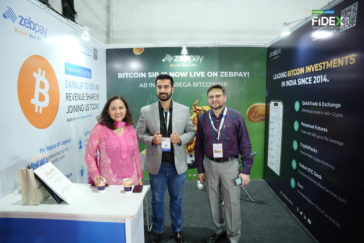 ZebPay team at FiDEX Mumbai 2026