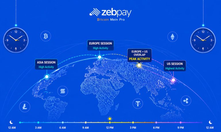 Crypto Market Timings: Know About Peak Trading Hours