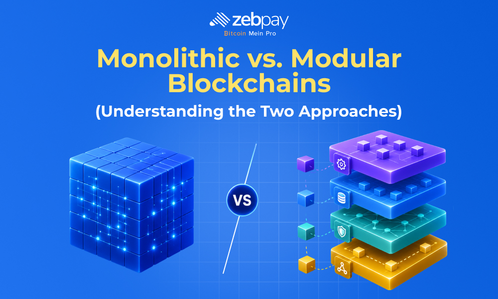Monolithic vs. Modular Blockchains - Understanding the Two Approaches