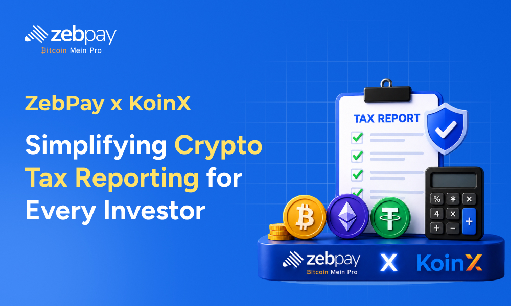 ZebPay x KoinX: Simplifying Crypto Tax Reporting for Every Investor