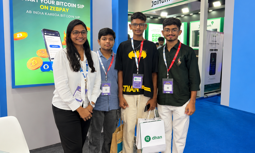 Team ZebPay at Finbridge Expo Ahmedabad 2026