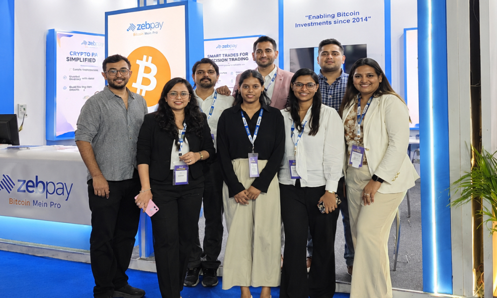Team ZebPay at Finbridge Expo Ahmedabad 2026