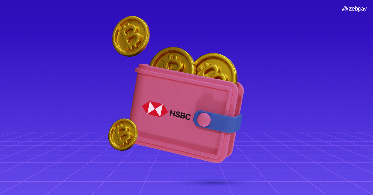 HSBC Bitcoin and Ethereum ETFs - a visual representation of digital currencies in a bank vault
