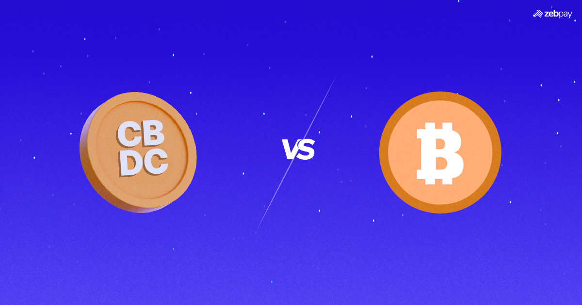CBDC vs Crypto - Key Differences
