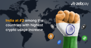 India #2 in crypto usage growth image