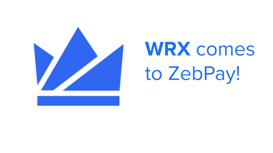 WRX comes to ZebPay!