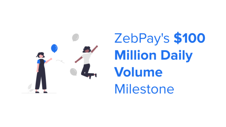 ZebPay’s $100 Million Daily Volume Milestone