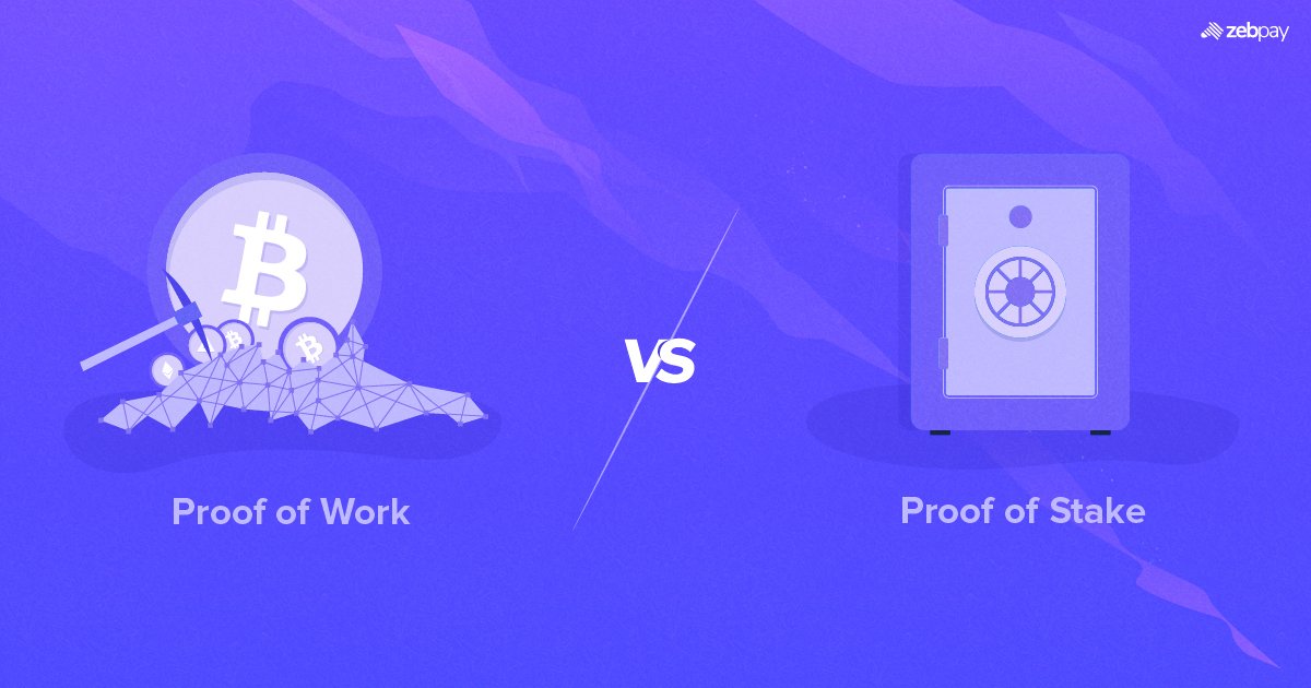 proof of stake vs proof of work