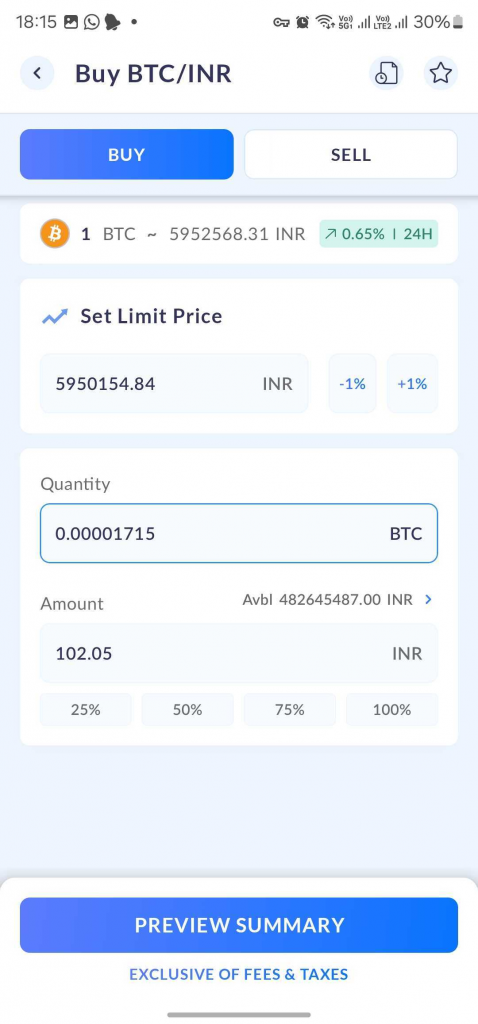 Buy QT Crypto Limit Order Final