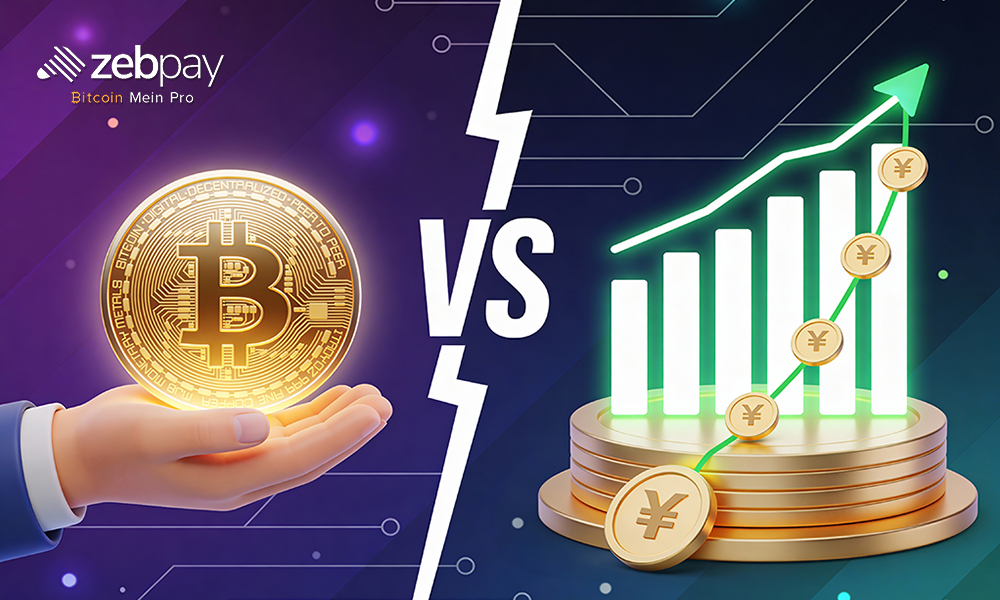 SIP in Crypto vs Mutual Fund SIP - What is the Major Difference?