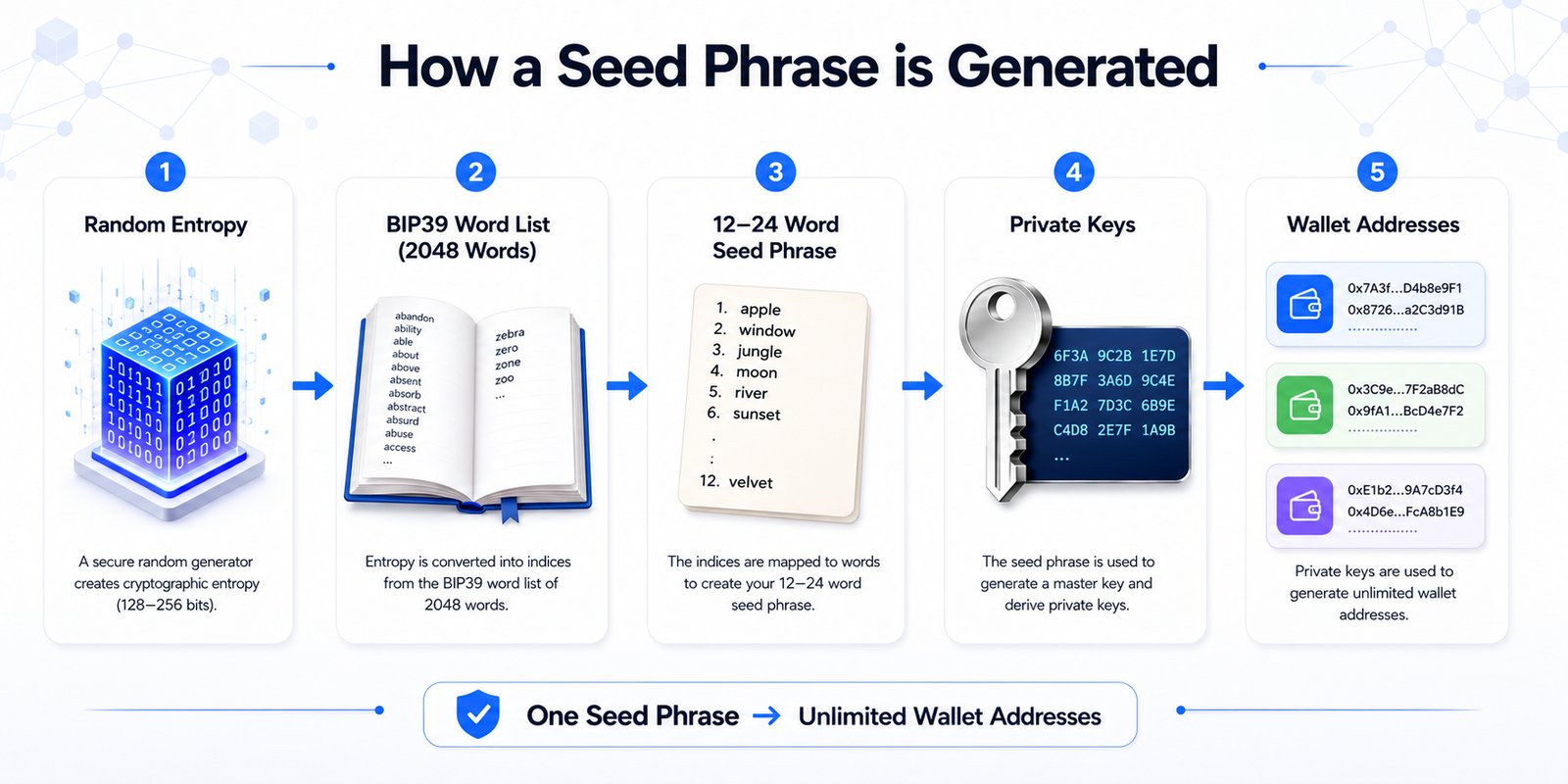 What is a Seed Phrase? How to Store it Safely?