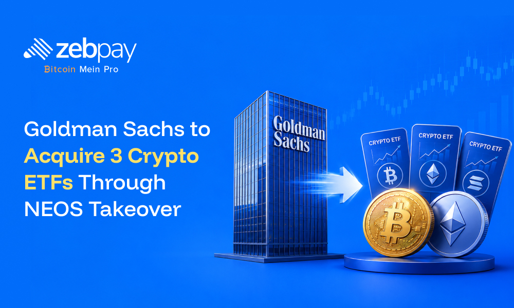 Goldman Sachs to Acquire 3 Crypto ETFs Through NEOS Takeover