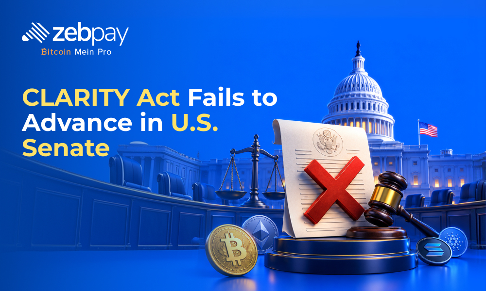 CLARITY Act Fails to Advance in U.S. Senate